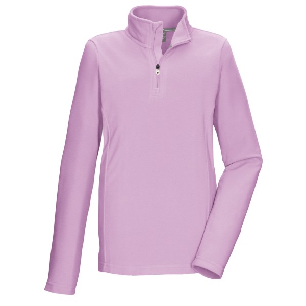 killtec Girl’s Ksw 138 Fleece Shirt Fleecetrui Purper
