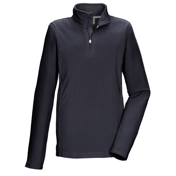 killtec Girl’s Ksw 138 Fleece Shirt Fleecetrui Blauw