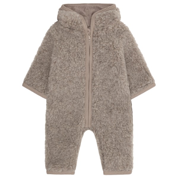 Huttelihut Kid’s Pram Suit Wool Teddy Lining Overall Bruin