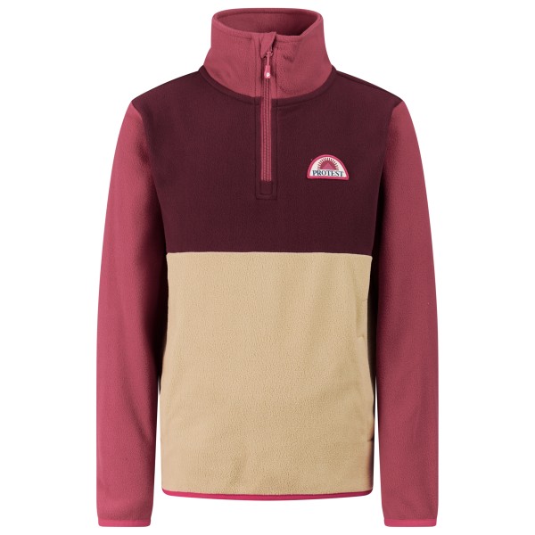 Protest Kid’s PRTZiv 1/4 Zip Top Fleecetrui Rood