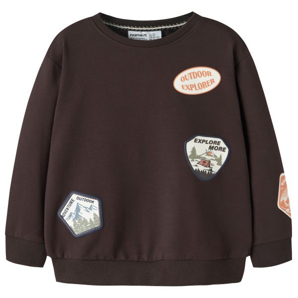 Name it Kid’s Mole L/S Sweat Longsleeve Bruin