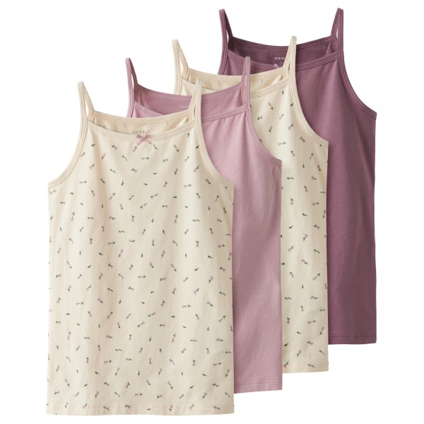 Top Name it Strap Top 4-Pack Kinder (Gr 134/140 |beige)