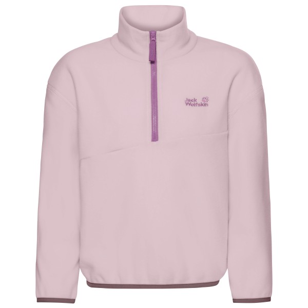 Jack Wolfskin Kid’s Taunus 100 Rebel Halfzip Fleecetrui Roze