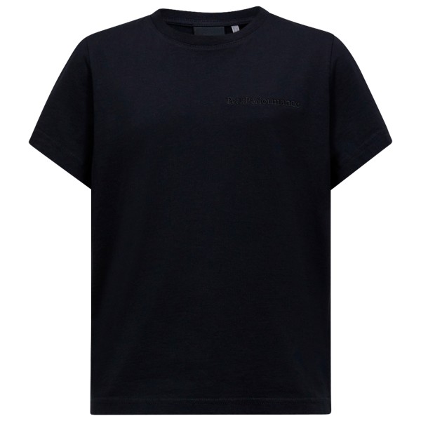 Peak Performance Kid’s Junior Original Small Logo Tee T-shirt Zwart