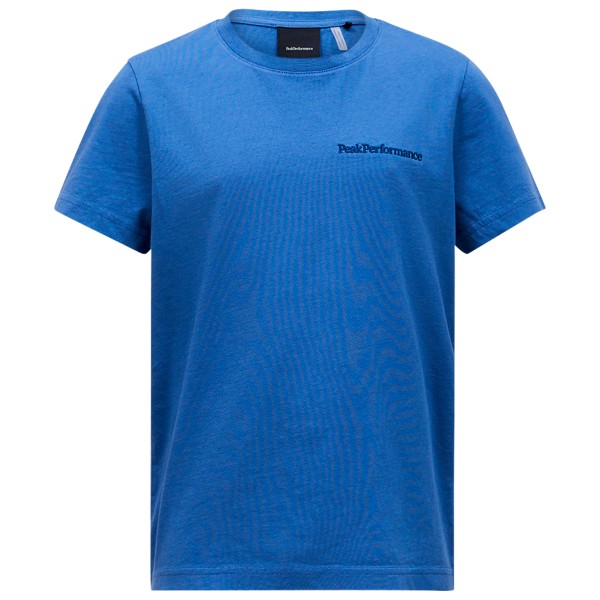Peak Performance Kid’s Junior Original Small Logo Tee T-shirt Blauw