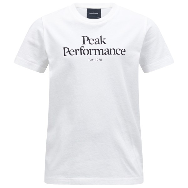 Peak Performance - Kid's Junior Original Tee - T-Shirt Gr 170 weiß