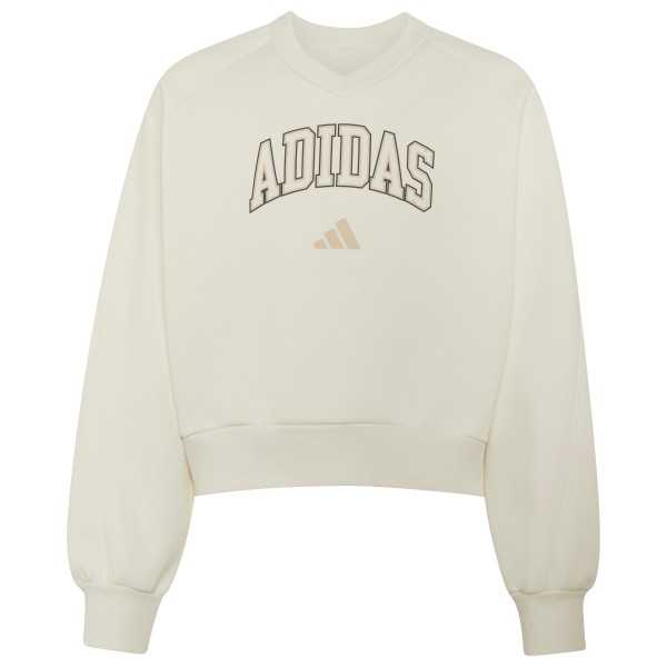 Pullove adidas Seasonals Collegiate Typography V-Neck Mädchen (Gr 164 |beige)