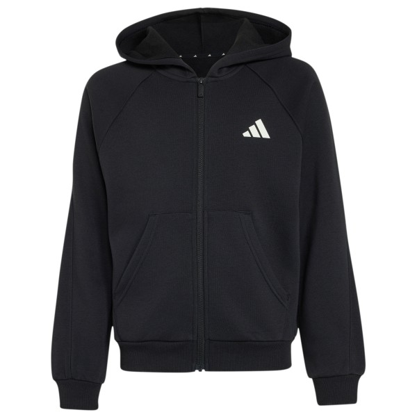 adidas - Kid's Seasonals Collegiate Typography Full Zip - Sweat- & Trainingsjacke Gr 140 schwarz
