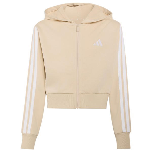 adidas – Kid’s Essentials Full Zip Hoodie – Trui met capuchon maat , Beige