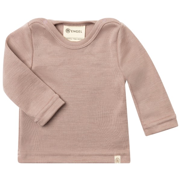 Engel Baby Shirt L/S Merinoshirt Dustyrose