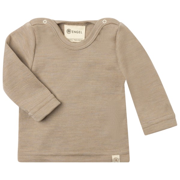Engel Baby Shirt L/S Merinoshirt Geel