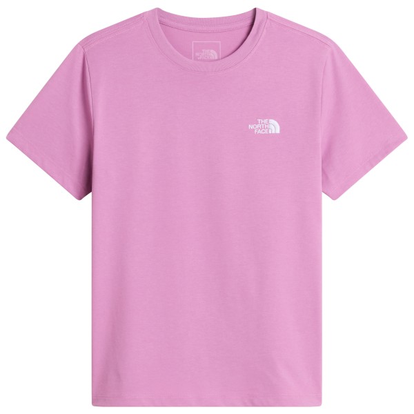 The North Face - Kid's Teen Evolution Simple Dome S/S Tee - T-Shirt Gr S rosa