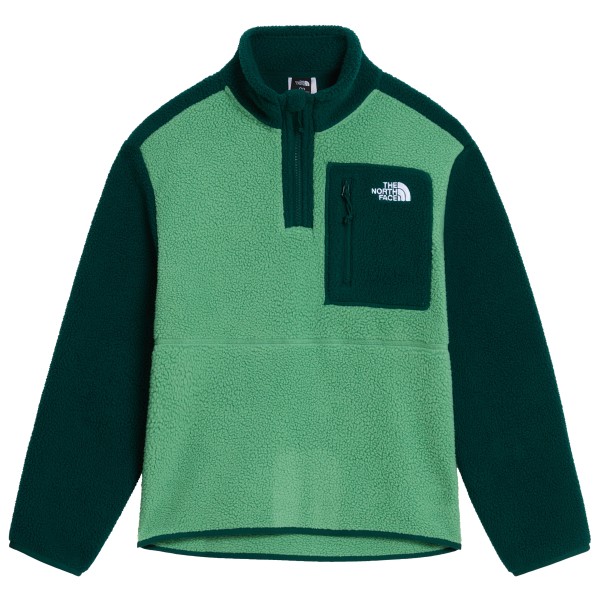 The North Face Kid’ Teen Yumiori 1/4 Zip Jacket Fleecetrui /turkoois Groen