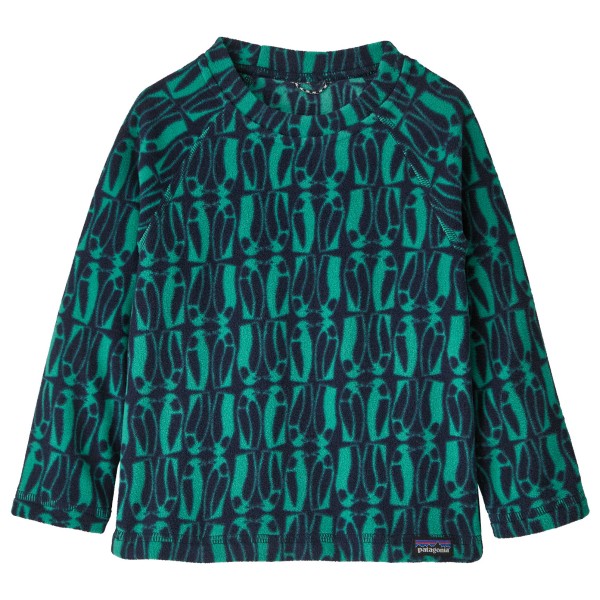 Patagonia Baby’s Micro D Crew Fleecetrui Months Blauw