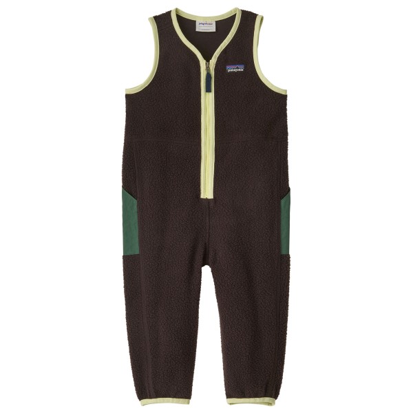 Patagonia Baby’s Shearling Overalls Overall Years Zwart