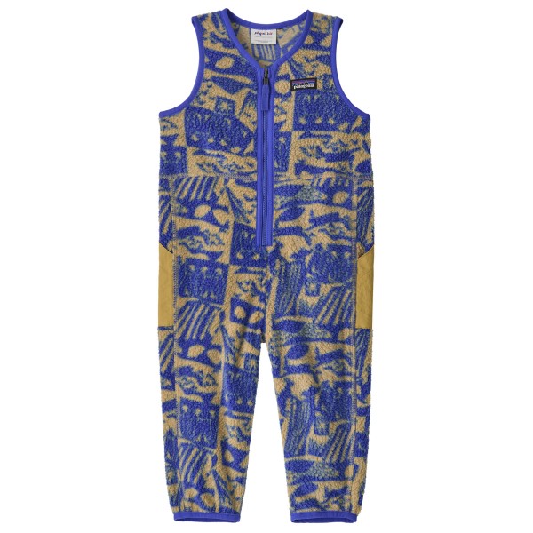 Patagonia Baby’s Shearling Overalls Overall Years Blauw