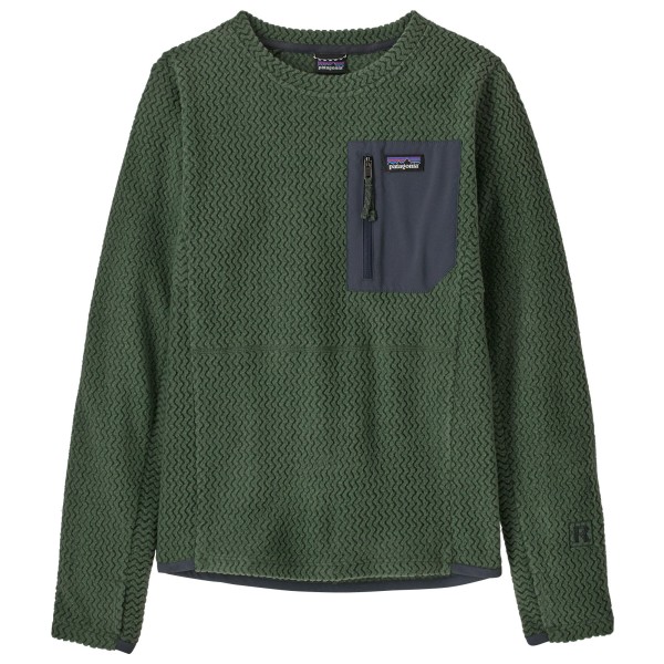 Patagonia Kid’s R1 Air Crew Fleecetrui Groen