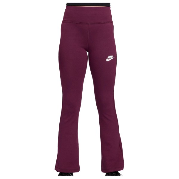Nike - Girl's SW Classic Girls High-Waisted Flared - Leggings Gr M lila