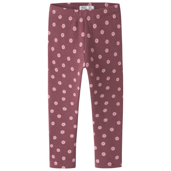 Name it Kid’s Davina Sweat Fleece Leggings Legging Purper