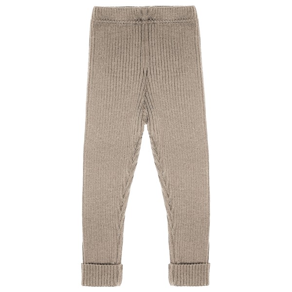 maximo Kid’s Rippstrick Leggings Legging melange Beige