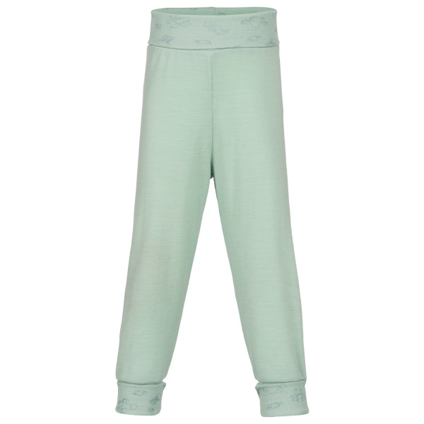Image of Engel - Baby Hose mit Nabelbund - Merinounterwäsche Gr 74/80 grün