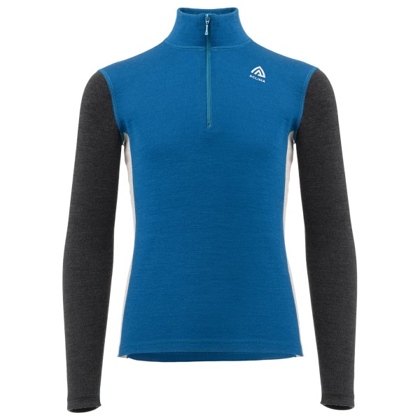 Image of Aclima - Warmwool Mock Neck Junior - Merinounterwäsche Gr 130;140;150;160 blau;rot