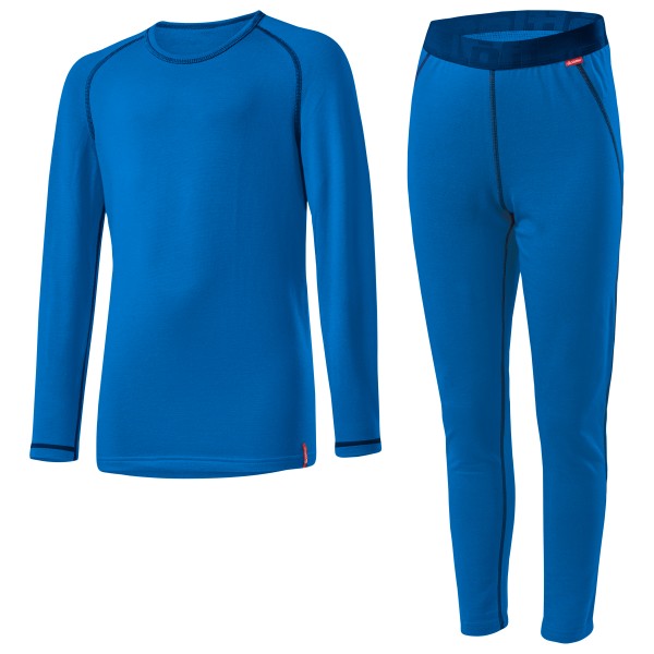 Image of Löffler - Kid"s Set Lang Transtex Warm - Kunstfaserunterwäsche Gr 128 blau'