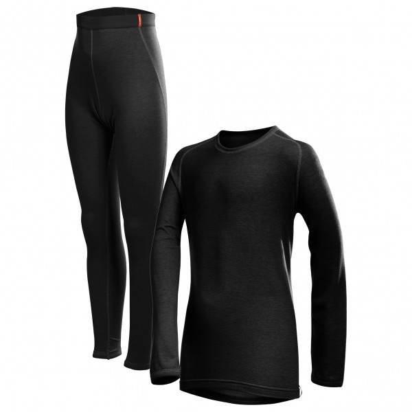 Image of Löffler - Kid"s Set Lang Transtex Warm - Kunstfaserunterwäsche Gr 116;128;140;152;164 blau;schwarz'