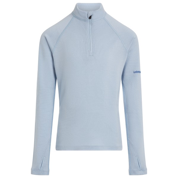 Icebreaker - Kids 260 Tech L/S Half Zip - Merinounterwäsche Gr 152 grau