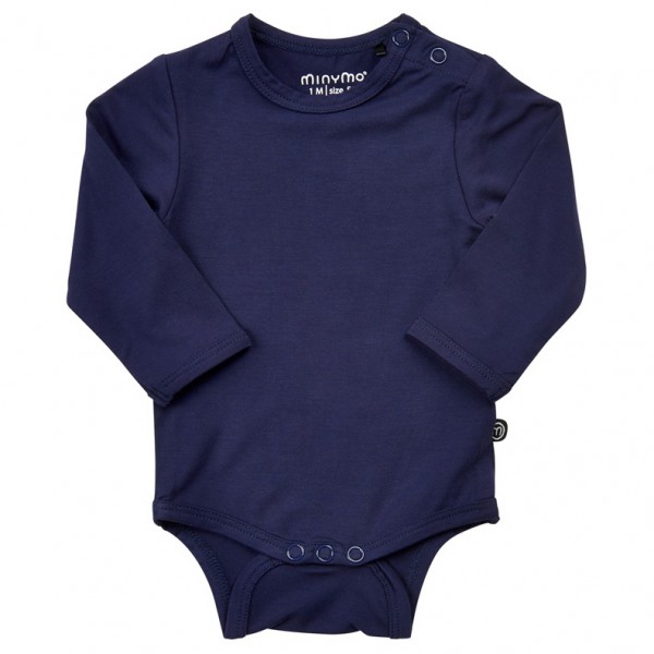 Image of Minymo - Kid"s Body L/S Bamboo - Alltagsunterwäsche Gr 92 blau'