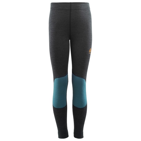 Image of Aclima - Junior Warmwool Longs - Merinounterwäsche Gr 130;140;160 blau/schwarz bei Bergfreunde.ch - der Outdoor Shop
