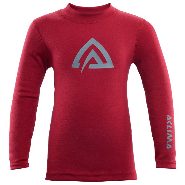 Image of Aclima - Kid's Warmwool Crew Neck Shirt - Merinounterwäsche Gr 100;110;120 lila;türkis bei Bergfreunde.ch - der Outdoor Shop