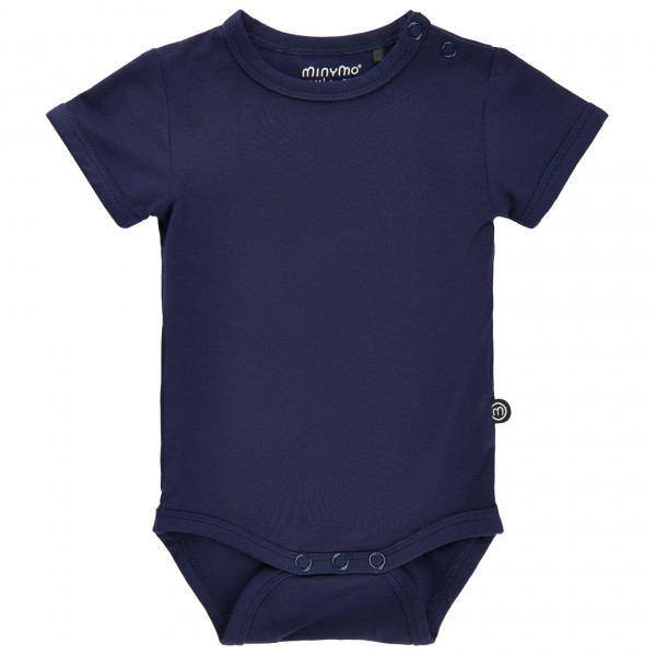 Image of Minymo - Kid"s Body S/S - Bamboo - Alltagsunterwäsche Gr 56 blau'