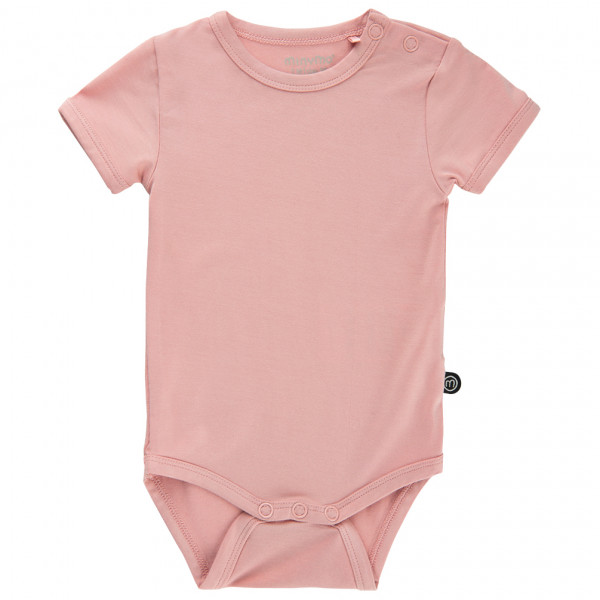 Image of Minymo - Kid"s Body S/S - Bamboo - Alltagsunterwäsche Gr 56 rosa'