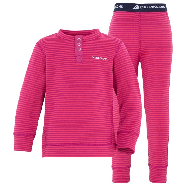 Image of Didriksons - Kid's Moarri Set - Kunstfaserunterwäsche Gr 80;90 rosa bei Bergfreunde.ch - der Outdoor Shop