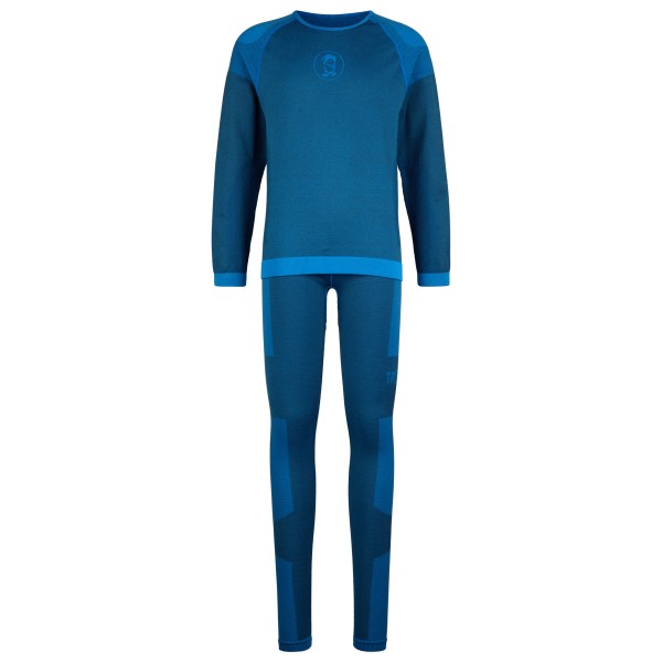 Image of Trollkids - Kid"s Hemsedal Baselayer Set - Kunstfaserunterwäsche Gr 92 grau'