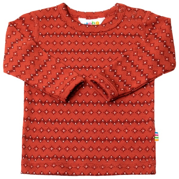 Image of Joha - Kid's 4051 Blouse with Long Sleeves - Merinounterwäsche Gr 100;110;70;80 rot;türkis bei Bergfreunde.ch - der Outdoor Shop