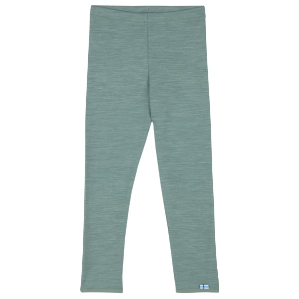 Image of Finkid - Kid"s Leikki Soft - Merinounterwäsche Gr 100/110 türkis'