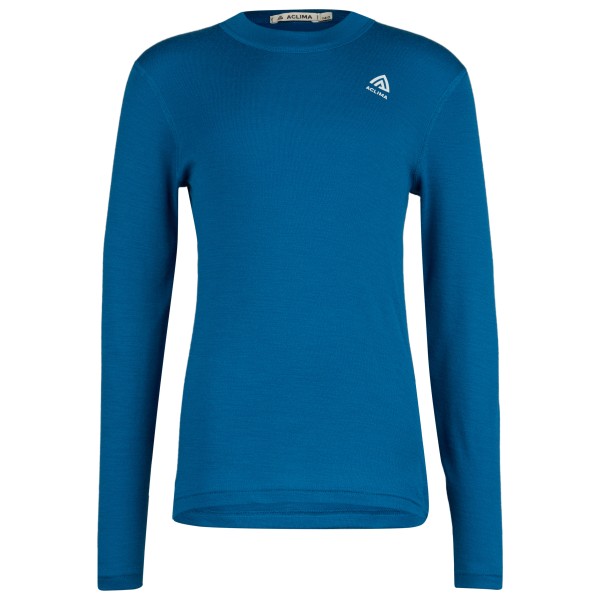 Image of Aclima - Kid"s Warmwool Crewneck - Merinounterwäsche Gr 130;140;150;160 blau;rot'