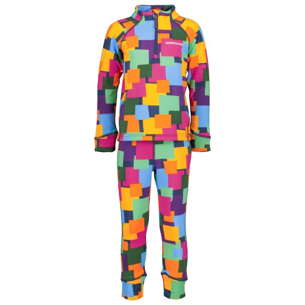 Image of Didriksons - Kid"s Jadis PR Set 3 - Skiunterwäsche Gr 90 bunt'