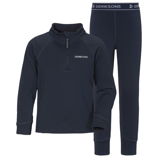 Image of Didriksons - Kid"s Jadis Set 5 - Skiunterwäsche Gr 100 blau'