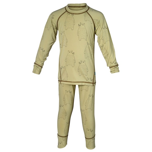 Image of Isbjörn - Kid"s Polarbear Set Baselayer - Skiunterwäsche Gr 98/104 beige'