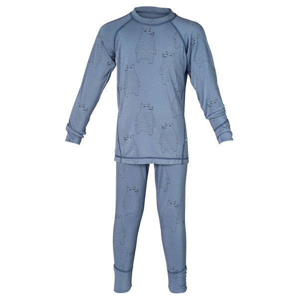 Image of Isbjörn - Kid"s Polarbear Set Baselayer - Skiunterwäsche Gr 86/92 grau'