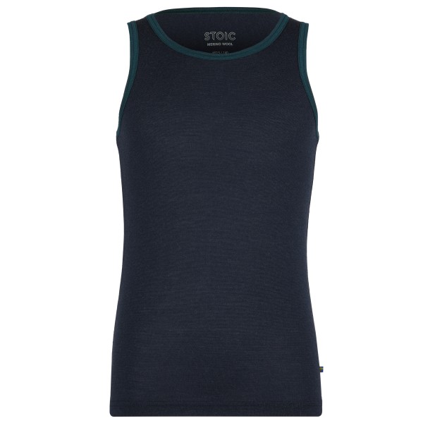 Stoic - Kid's Merino150 AlsenSt. Tank - Merinounterwäsche Gr 164 blau