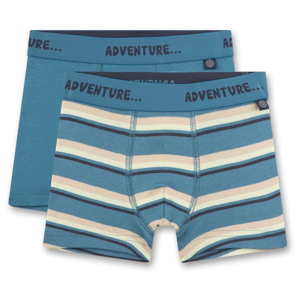 Image of Sanetta - Boy Kid"s Doublepack Shorts - Unterhose Gr 104 blau'