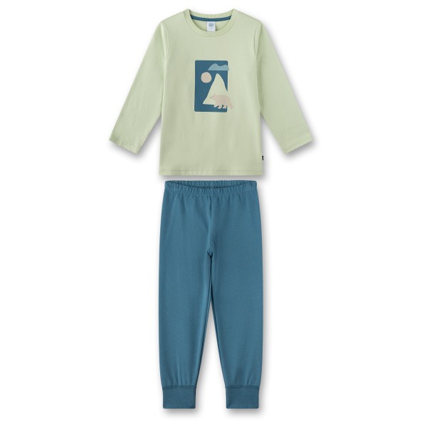 Image of Sanetta - Boy Kid"s Pyjama Long San Pure - Alltagsunterwäsche Gr 104;116;128;140;92;98 blau'