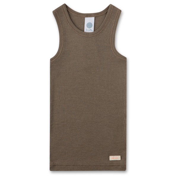 Image of Sanetta - Kid"s Shirt without Sleeves Wool/Silk - Merinounterwäsche Gr 104;116;128;92 beige/weiß;braun'