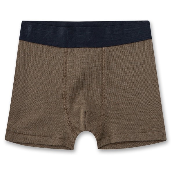 Image of Sanetta - Kid"s Short Wool/Silk Wool - Merinounterwäsche Gr 104;116;128;140;92 braun'