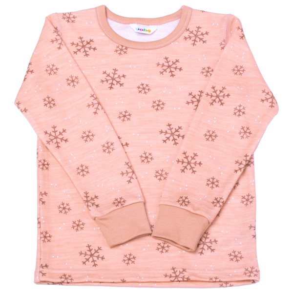 Image of Joha - Kid"s 12272 Blouse L/S - Merinounterwäsche Gr 130 rosa'