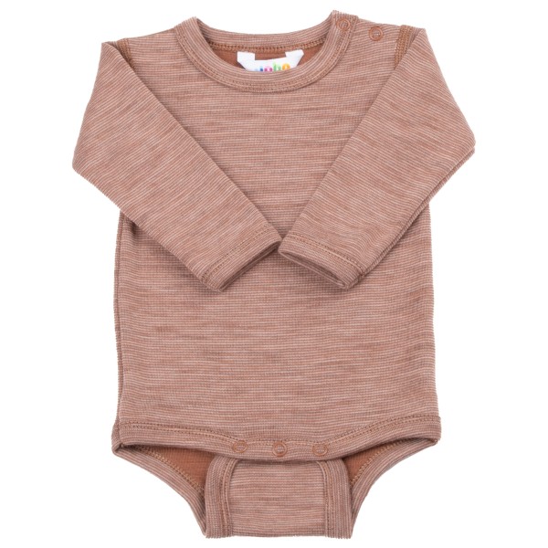 Image of Joha - Kid"s 69384 Body L/S - Alltagsunterwäsche Gr 100 braun/rosa'